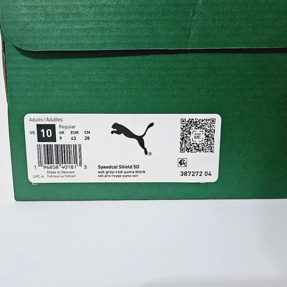 Puma Red and Gray Sneakers Classic Design - Picture 8 of 12